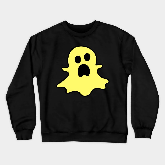 SPOOKY GHOST HALLOWEEN Crewneck Sweatshirt by psanchez